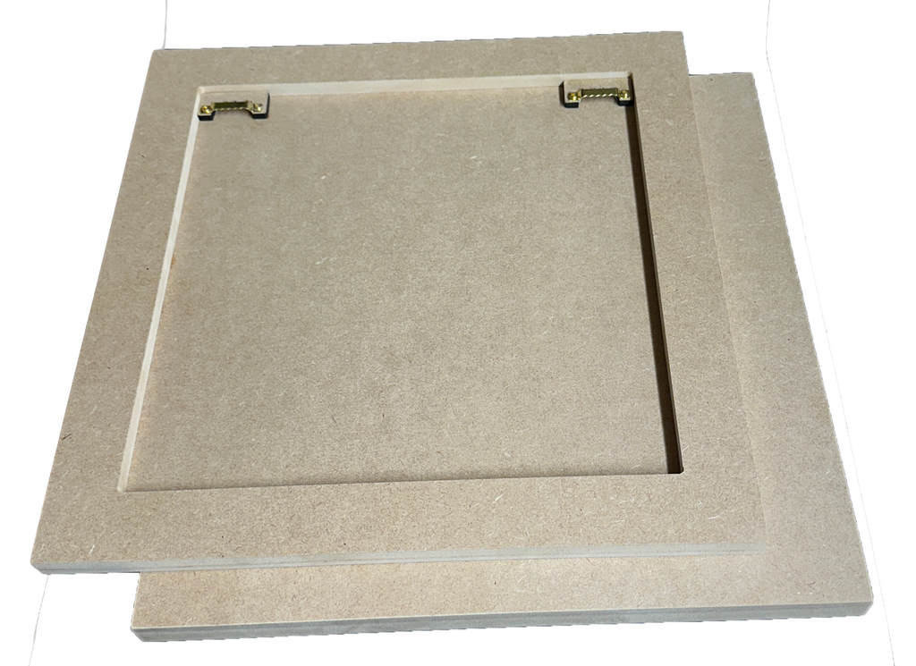 MDF Square Artboard Canvas Hanging Board Painting Resin Mosaic Craft MIAMA