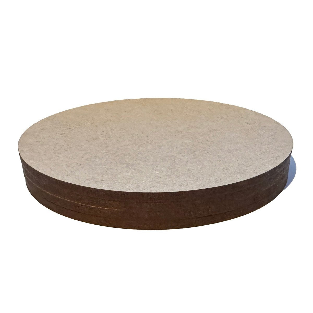 MIAMA 10/25pk Wooden 3mm MDF Plain Coaster 10cm Craft Blanks Square Circle Shape