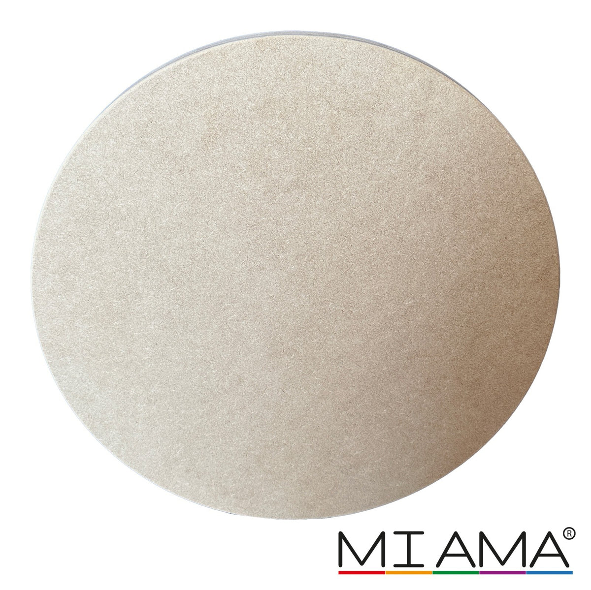 MDF Circle Artboard Canvas Hanging Board Painting Resin Mosaic Craft MIAMA